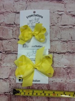 Beckys Lemon Hairbow