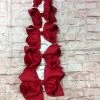 Beckys Cranberry Hairbow