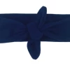 Headbands Of Hope Navy Solid Knotted Headband
