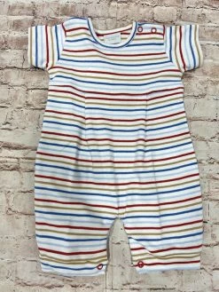 Squiggles Spring/Summer 2023 Boys Multi Stripe Romper
