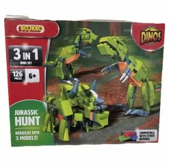 Anker Play 3 In 1 Jurassic Hunt Blokko Kit Toys