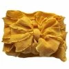 IN AWE MUSTARD KNOTTED BOW HEADBAND