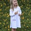 Trotter Street Kids Spring/Summer 2023 Millie Pocket Dress Lavender Dot