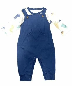 Baby Registry Kissy Love Dino Print Overall Set