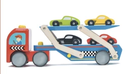 Le Toy Van RACE CAR TRANSPORTER SET