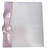 JAN SEVADJIAN DESIGNS BABY PINK CHECK BABY BOOK