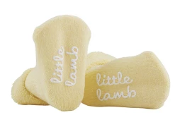 STEPHEN BABY Baby Accessories Little Lamb Yellow Socks
