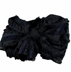 IN AWE BLACK KNOTTED BOW HEADBAND Baby Accessories