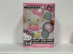 HORIZON GROUP Toys HELLO KITTY PAINT-OWL BANK KIT