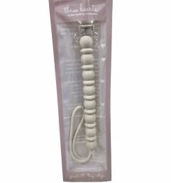 Three Hearts Baby Accessories Mason Silicone Paci Clip