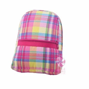 Flash Sale ๐งจ Oh Mint Popsicle Plaid Seersucker Med ๐ Backpack Baby Accessories โญ 1 Oh Mint Popsicle Plaid Seersucker Med Backpack Baby Accessories