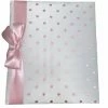 JAN SEVADJIAN DESIGNS WHITE PINK DOT BABY BOOK