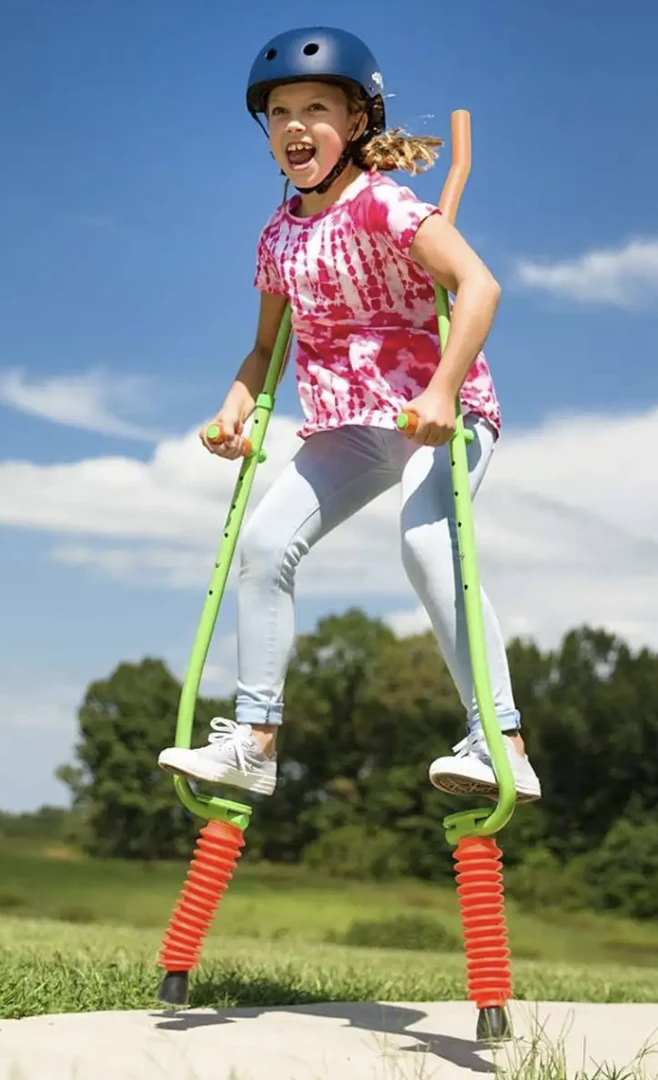 Promo 👍 HEARTHSONG Pogo Stilts Toys ❤️ 1 HEARTHSONG Pogo Stilts Toys