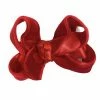 BEYOND CREATION Baby Accessories 3'' Satin/Velvet Red Bow
