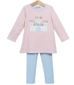 Trotter Street Fall 22 50% Off Fall Clothing Castle Long Sleeve Legging Set