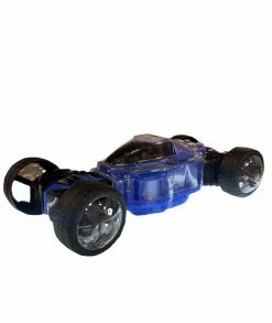 Jeannies Explode Twist Dancing Car Blue