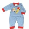 Three Sisters Fall Rooster Applique Boys Romper