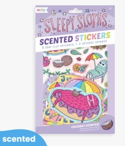 OOLY Sleepy Sloths Scented Stickers Toys