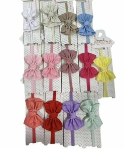 Baby Registry PANTYHOSE HEADBAND WITH 2.5″ MINI ANNE BOW