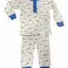 BABY LOREN Vintage Airplanes 2pc PJ Set