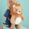 Mudpie Accessories Lion Plush Backpack