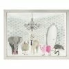 Antique Curiosities Dress Up Animals Grey Frame Decor
