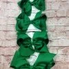 Beckys Emerald Green Hairbow Baby Accessories