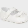 Mayoral Accessories Baby Accessories White Infant Mary Jane W/Bow