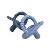 Baby Registry Pack Of 2 Sili Soother- Blue/Slate