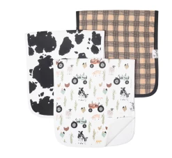 Copper Pearl JO BURP CLOTH SET