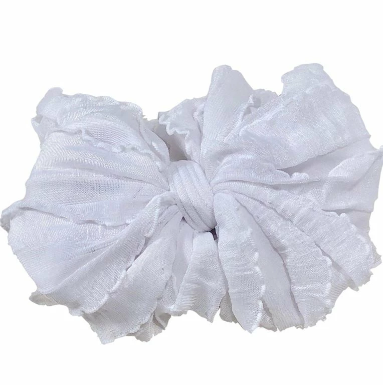 Best deal ✔️ IN AWE Baby Accessories WHITE KNOT BOW HEADBAND 🔔 1 IN AWE Baby Accessories WHITE KNOT BOW HEADBAND
