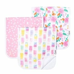 Baby Registry Summer 3pk Burp Cloth