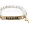 Jane Marie Blessed Word Bar Bracelet Gifts