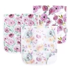 Copper Pearl BLOOM BURP CLOTH SET Baby Accessories
