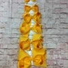 Beckys Baby Accessories Yellow Gold Hairbow