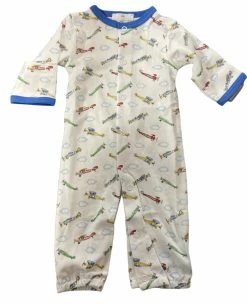 BABY LOREN Vintage Airplanes Converter Gown