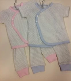 Paty MINT KIMONO SET W/TRIM