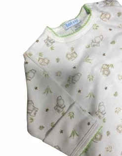 Cotton Peru Pima BAM SWEET SAFARI GOWN Infant Clothing