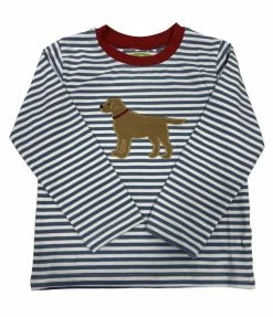 Be Mine Fall Puppy Applique L/S Shirt New Arrivals