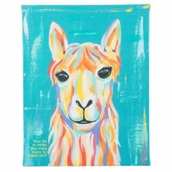 GLORY HAUS Decor 11x14 Llama Canvas