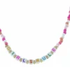 Jane Marie Gifts KIDS 14'' GIRLS RULE BLOCK NECKLACE