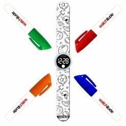 WATCHITUDE Toys Sports Color Me Digital Slap Watch