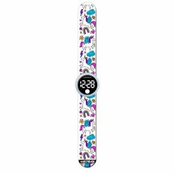 WATCHITUDE Unicorn World Color Me Digital Slap Watch