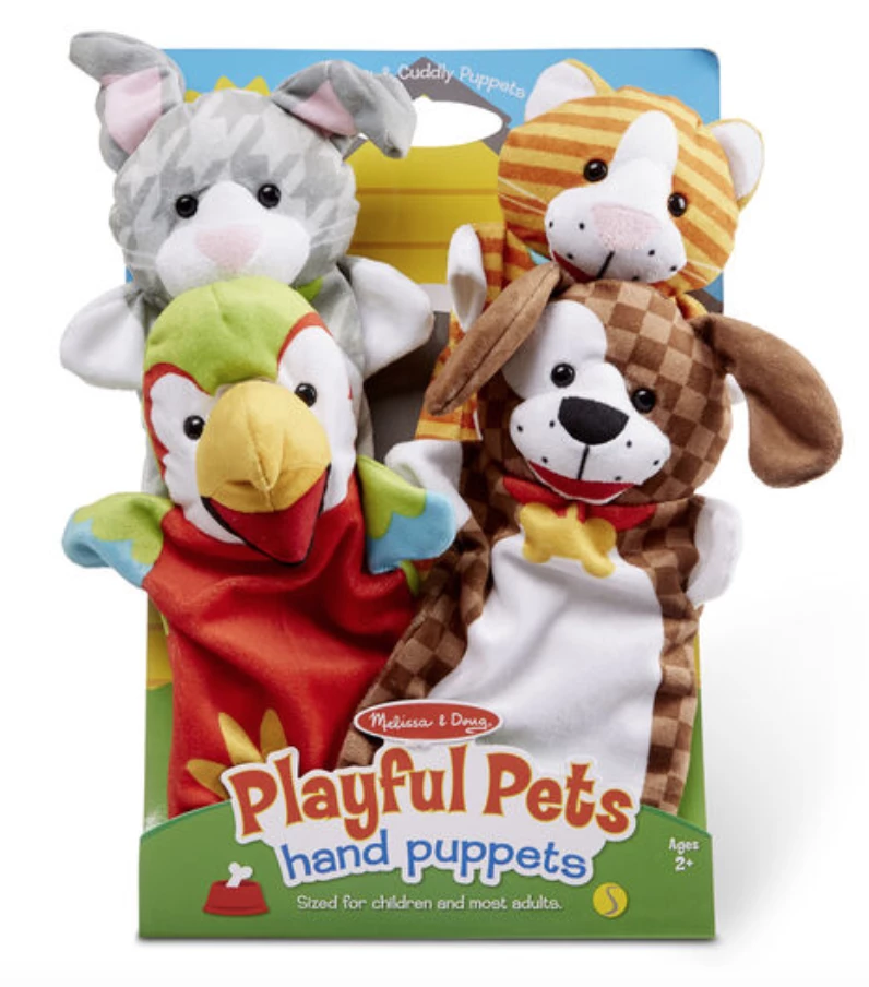 Discount ⭐ Melissa N Doug Toys PLAYFUL PETS HAND PUPPETS 😉 1 Melissa N Doug Toys PLAYFUL PETS HAND PUPPETS