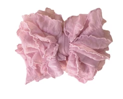 IN AWE BUBBLEGUM PINK FRILLY HEADBAND Baby Accessories