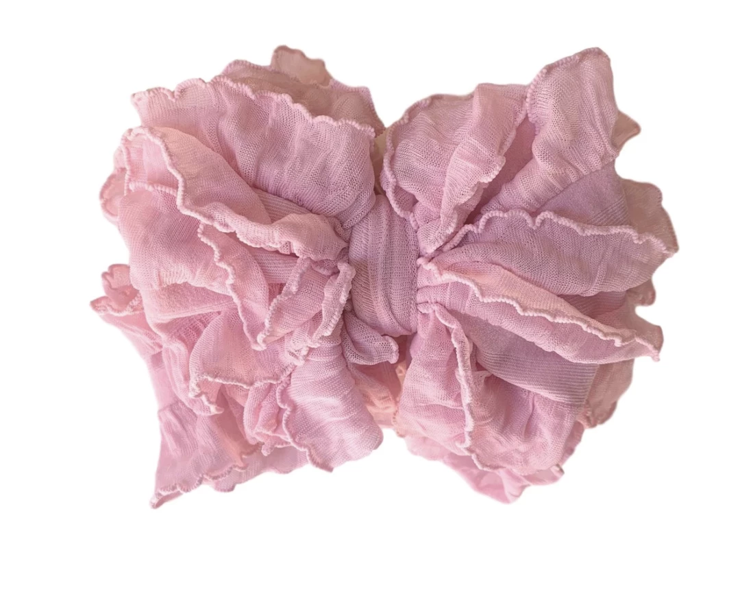 Best Pirce ๐ฏ IN AWE BUBBLEGUM PINK FRILLY HEADBAND Baby Accessories ๐งจ 1 IN AWE BUBBLEGUM PINK FRILLY HEADBAND Baby Accessories