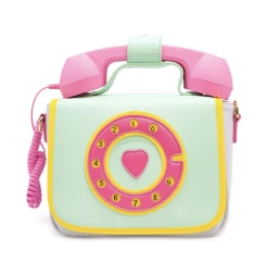 Bewaltz Ring Ring Phone Convertible Handbag Cotton Candy