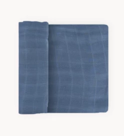 Little Unicorn Baby Accessories Swaddle Blanket - Blue Dusk