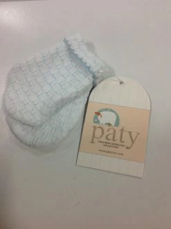 Paty BLUE STRIPE MITTENS