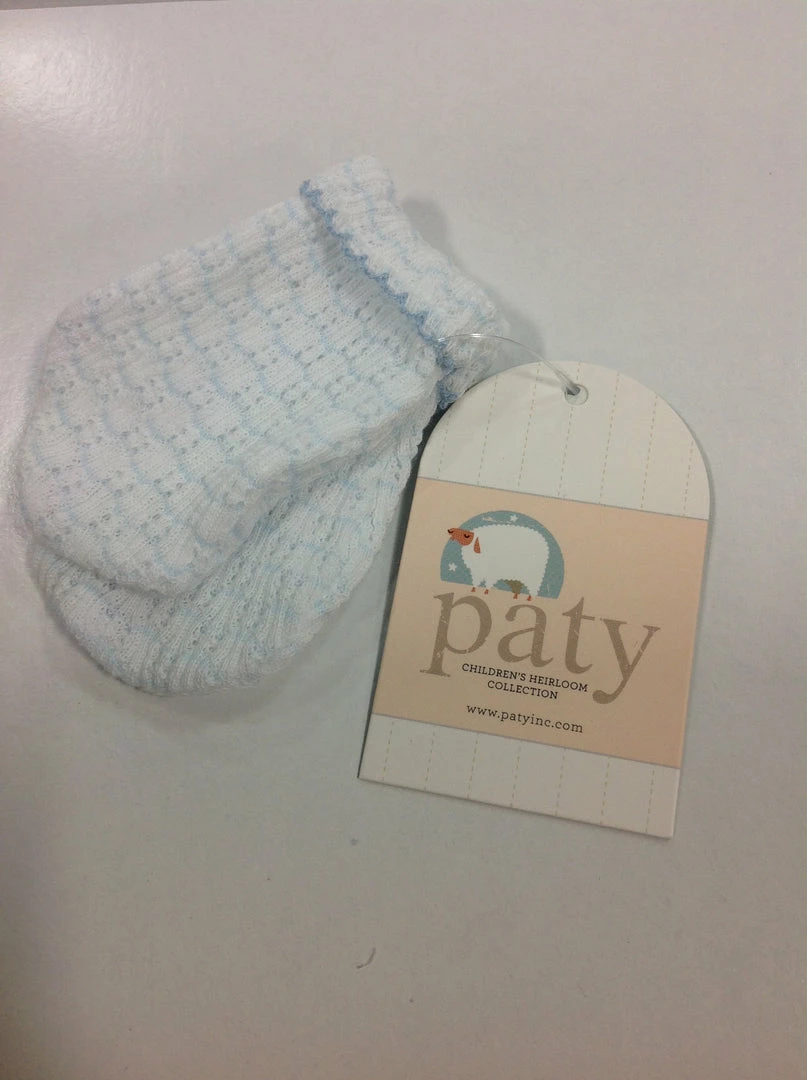 Cheap ๐ Paty BLUE STRIPE MITTENS โญ 1 Paty BLUE STRIPE MITTENS